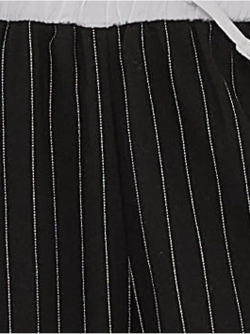 Pantalones de rayas con cintura elástica - Kiabi Pantalones de rayas con cintura elástica - Kiabi