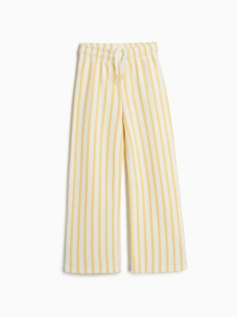 Pantalones de rayas, MO Fashion Amarillo - Kiabi