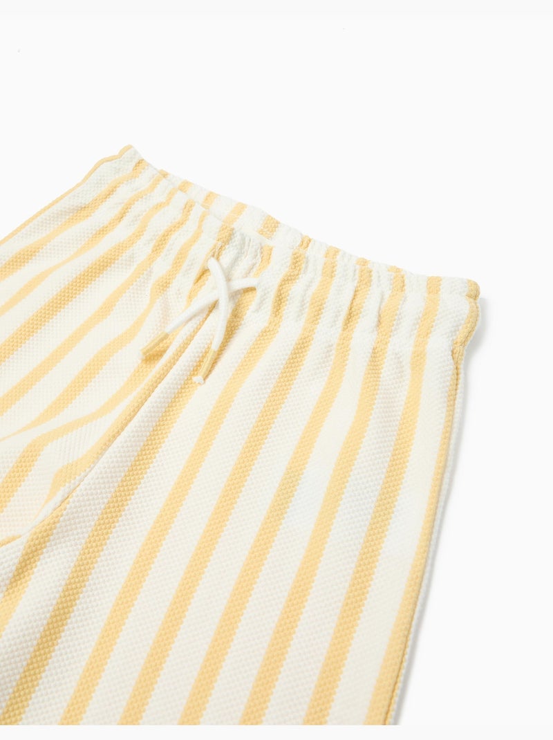 Pantalones de rayas, MO Fashion Amarillo - Kiabi