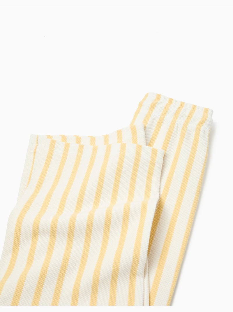 Pantalones de rayas, MO Fashion Amarillo - Kiabi
