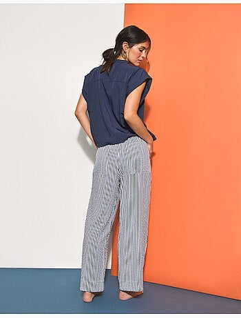 Pantalones de rayas, MO Fashion