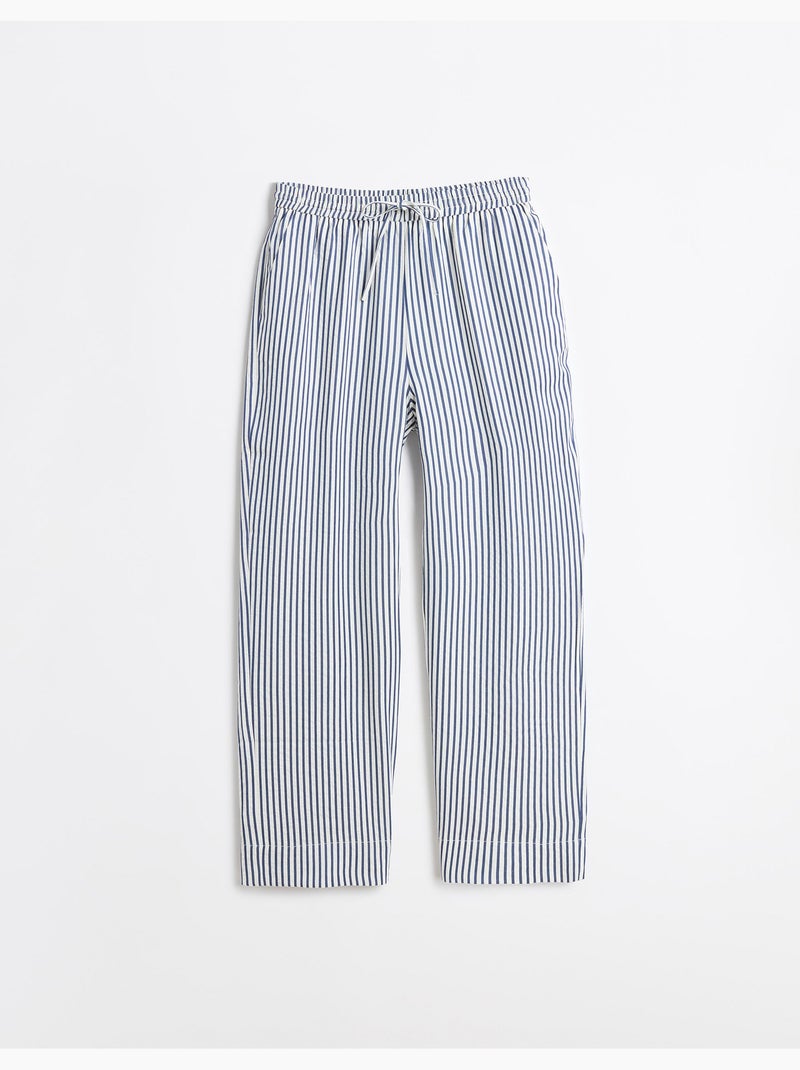 Pantalones de rayas, MO Fashion Azul - Kiabi