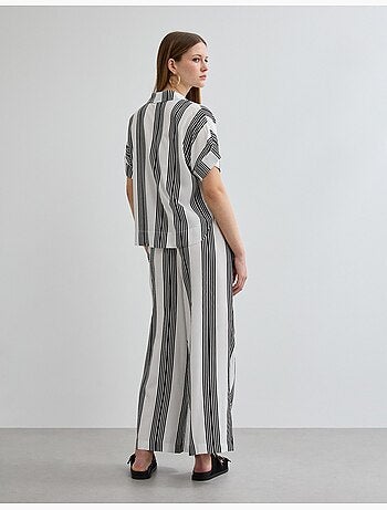 Pantalones de rayas, MO Fashion