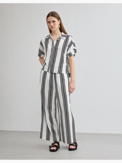 Pantalones de rayas, MO Fashion - Kiabi