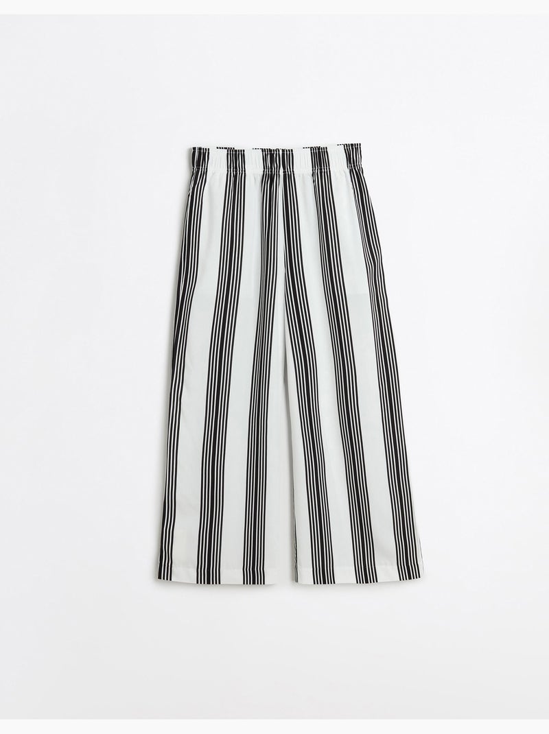 Pantalones de rayas, MO Fashion Negro - Kiabi