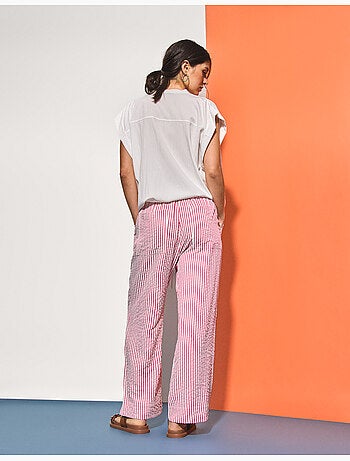 Pantalones de rayas, MO Fashion