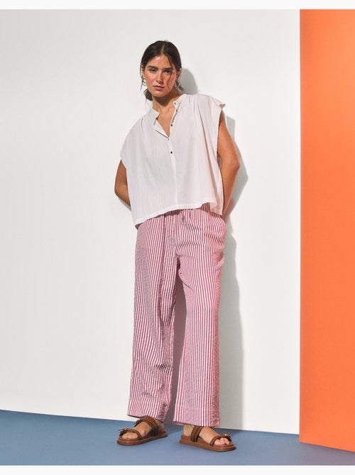 Pantalones de rayas, MO Fashion - Kiabi Pantalones de rayas, MO Fashion - Kiabi