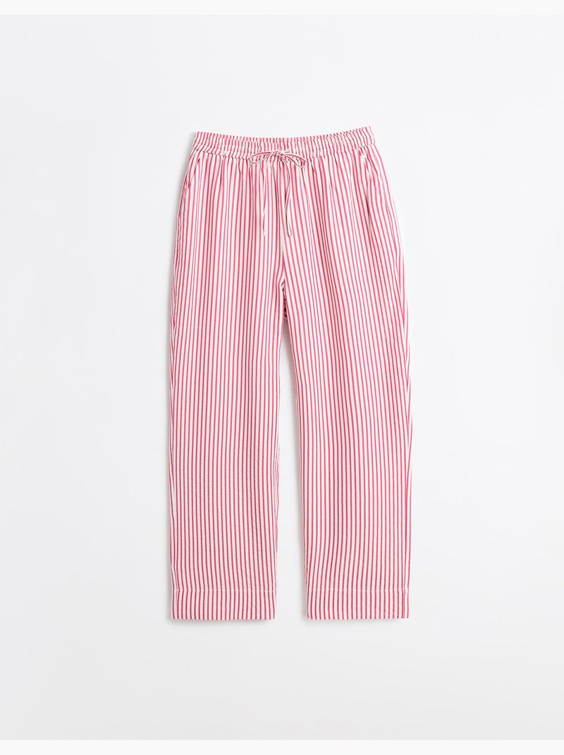 Pantalones de rayas, MO Fashion Rosa - Kiabi