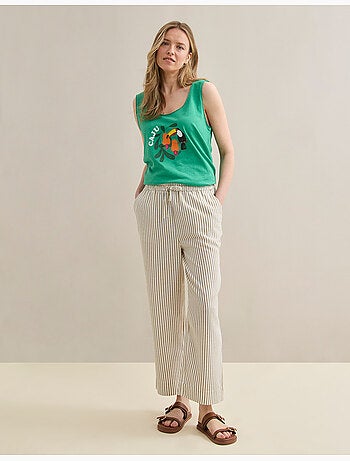 Pantalones de rayas, MO Fashion