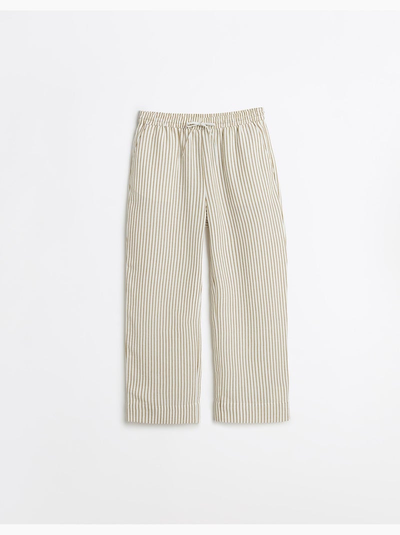 Pantalones de rayas, MO Fashion Verde - Kiabi