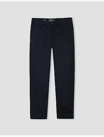 Pantalones de sarga de corte regular, MO Fashion