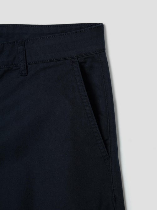 Pantalones de sarga de corte regular, MO Fashion - Kiabi