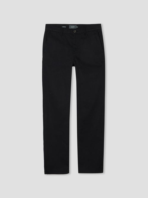 Pantalones de sarga de corte regular, MO Fashion - Kiabi