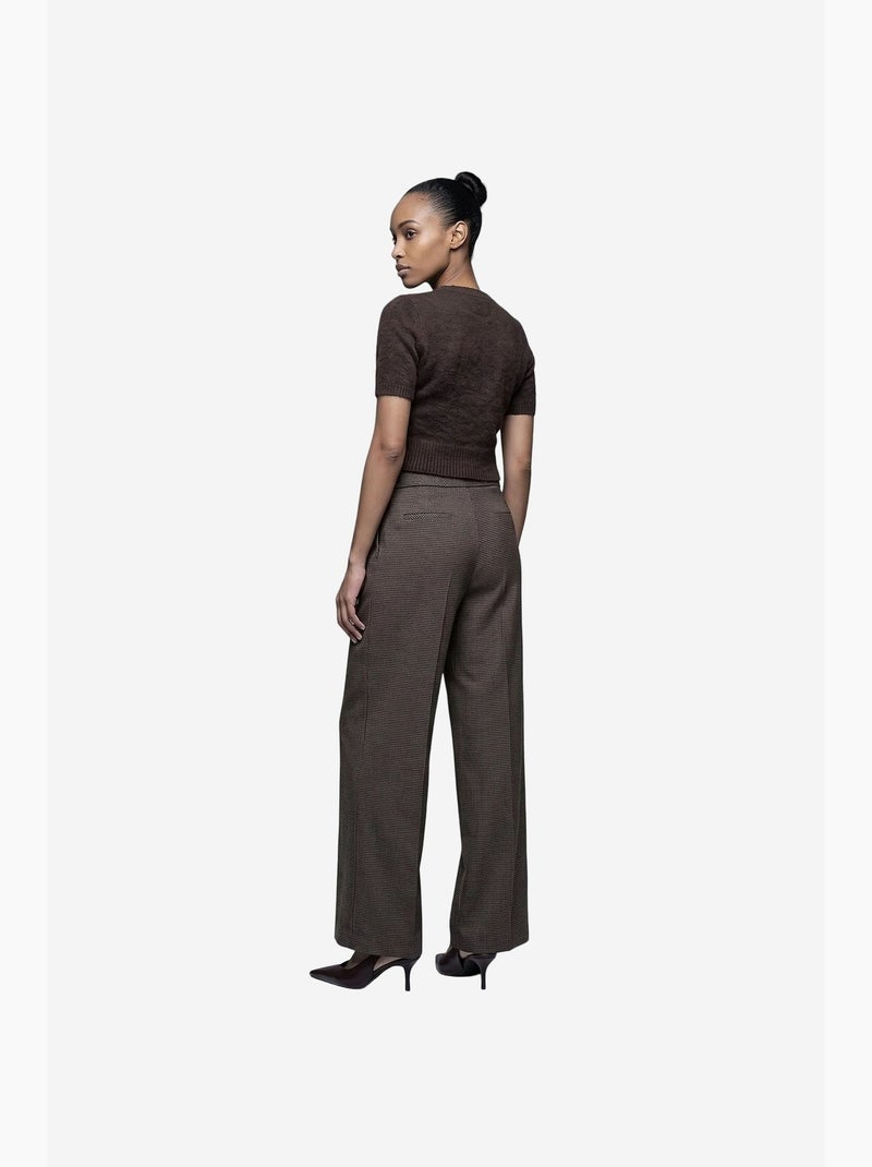 Pantalones de sastre para mujer dilvin Marrón - Kiabi