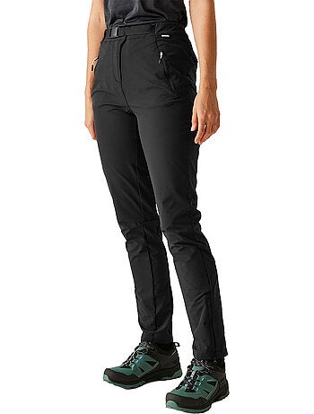 Pantalones de senderismo montorn de repelente al agua para mujer - regatta