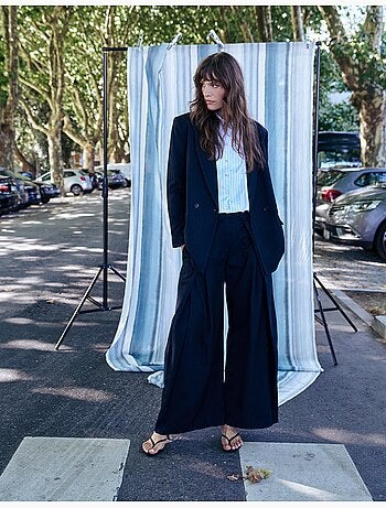 Pantalones de talle alto, mo fashion