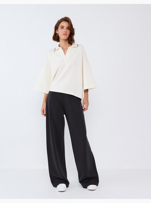 Pantalones de talle alto, mo fashion - Kiabi Pantalones de talle alto, mo fashion - Kiabi