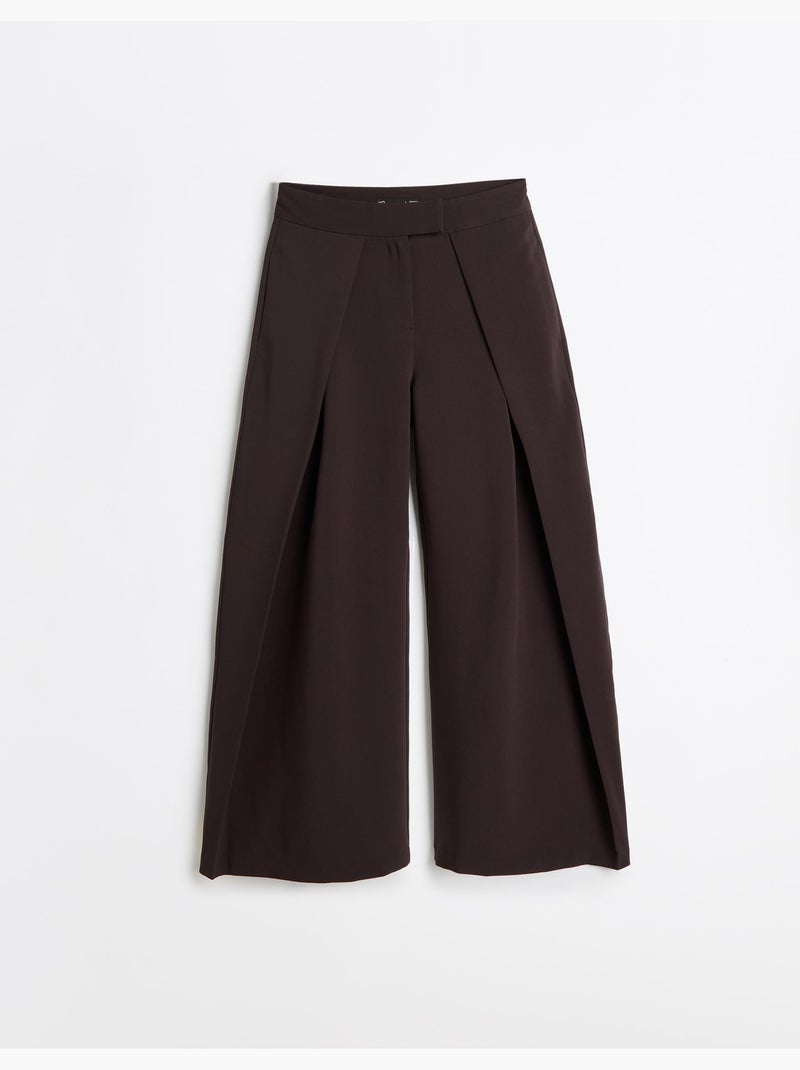 Pantalones de talle alto, mo fashion Marrón - Kiabi