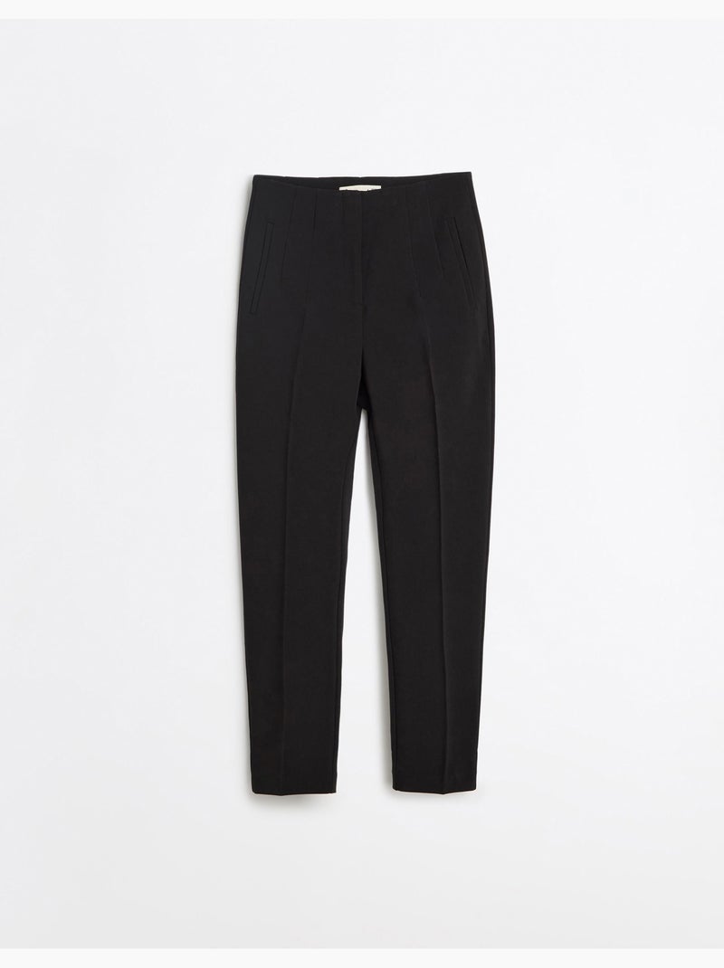 Pantalones de talle alto, mo fashion Negro - Kiabi