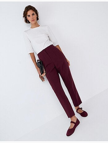 Pantalones de talle alto, mo fashion
