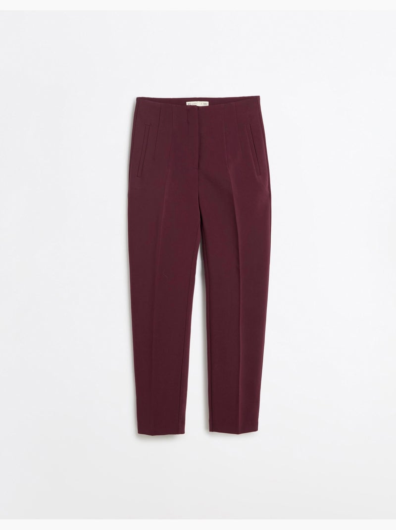 Pantalones de talle alto, mo fashion Violeta - Kiabi