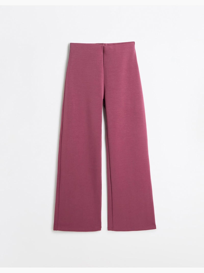 Pantalones de talle alto, mo fashion Violeta - Kiabi