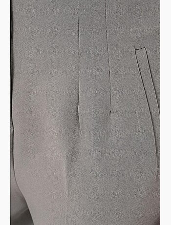 Pantalones de tela de cintura alta bdart