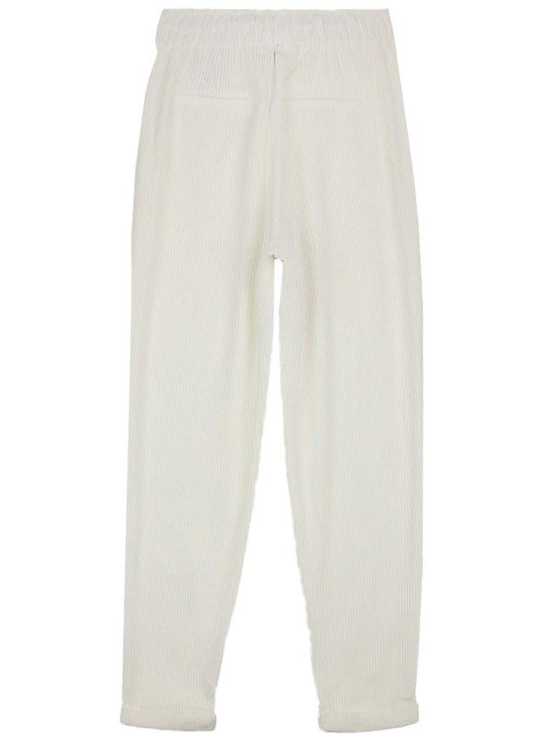 Pantalones de Terciopelo para Mujer Teddy Smith Blanco - Kiabi