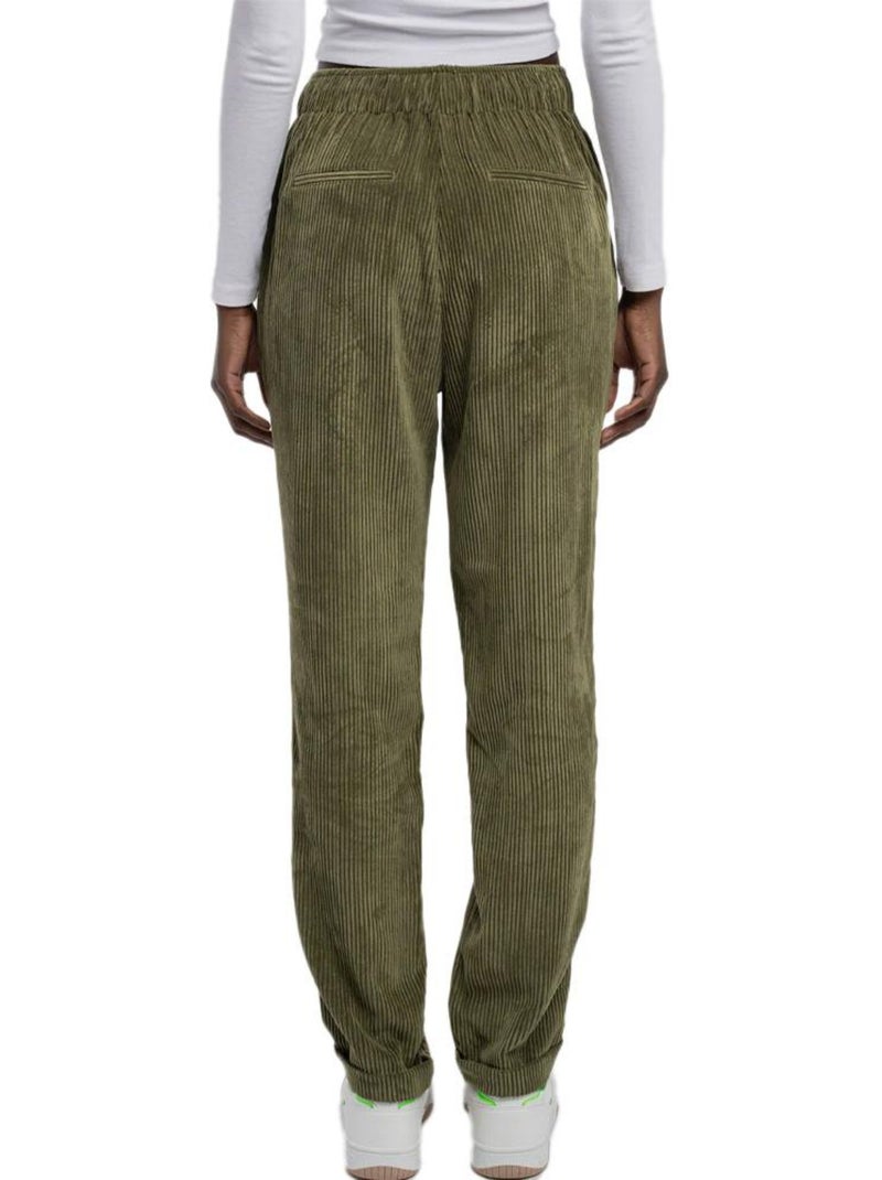 Pantalones de Terciopelo para Mujer Teddy Smith Verde - Kiabi