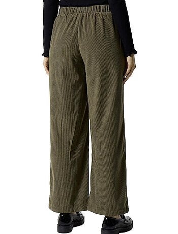 Pantalón de terciopelo vero moda para mujer