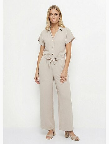 Pantalones de textura suave, atados a la cintura. - Afibel