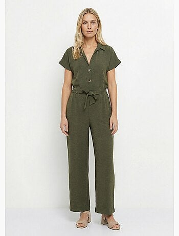 Pantalones de textura suave, atados a la cintura. - Afibel