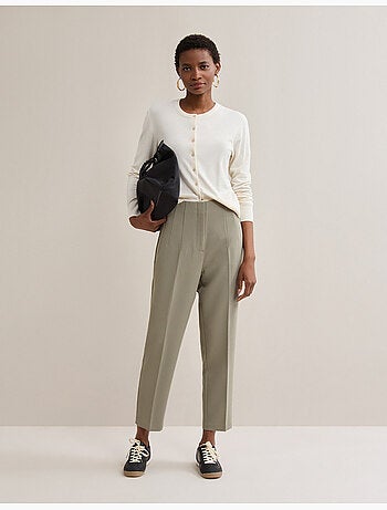 Pantalones de tiro alto, MO Fashion