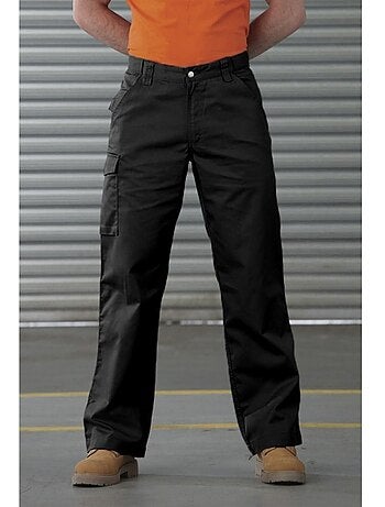 Pantalones de trabajo gruesos modelo heavy duty hombre caballero (longitud pierna long) - russell