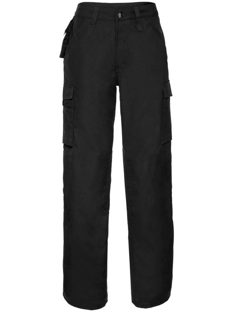 Pantalones de trabajo gruesos modelo heavy duty hombre caballero (longitud pierna long) - russell Negro - Kiabi