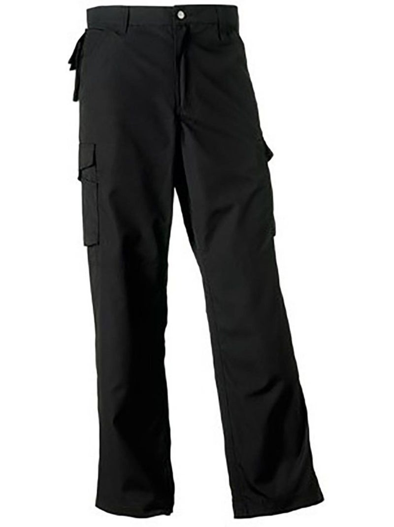 Pantalones de trabajo gruesos modelo heavy duty hombre caballero (longitud pierna long) - russell Negro - Kiabi