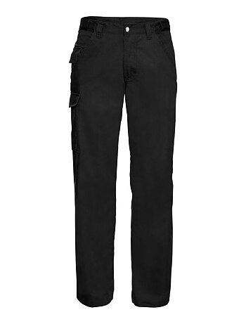 Pantalones de trabajo modelo polycotton twill hombre caballero (longitud pierna long) - russell