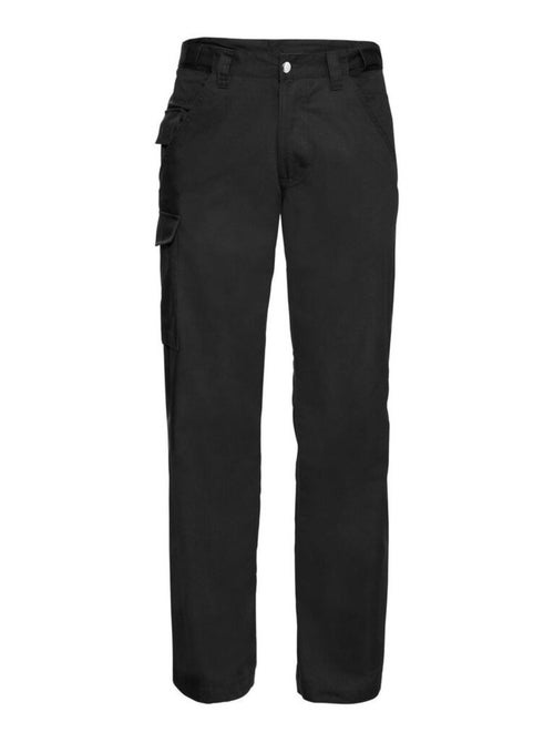 Pantalones de trabajo modelo polycotton twill hombre caballero (longitud pierna reg) - russell - Kiabi Pantalones de trabajo modelo polycotton twill hombre caballero (longitud pierna reg) - russell - Kiabi