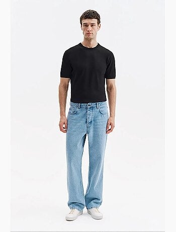 Pantalones de traje de algodón para hombre giesto