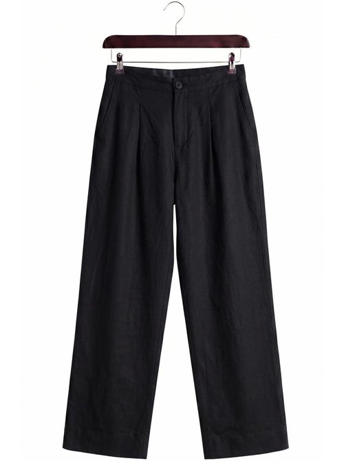 Pantalones de traje de hombre de algodón de pernera ancha giesto - Kiabi