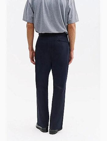 Pantalones de traje de hombre de algodón-lycra giesto