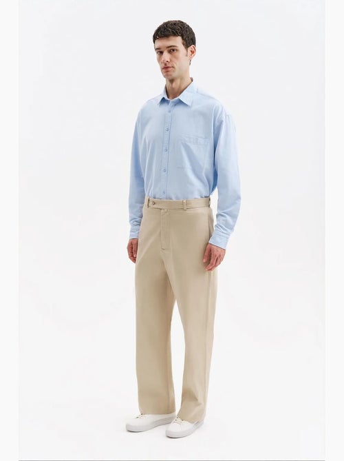 Pantalones de traje de hombre de algodón y lycra giesto - Kiabi Pantalones de traje de hombre de algodón y lycra giesto - Kiabi