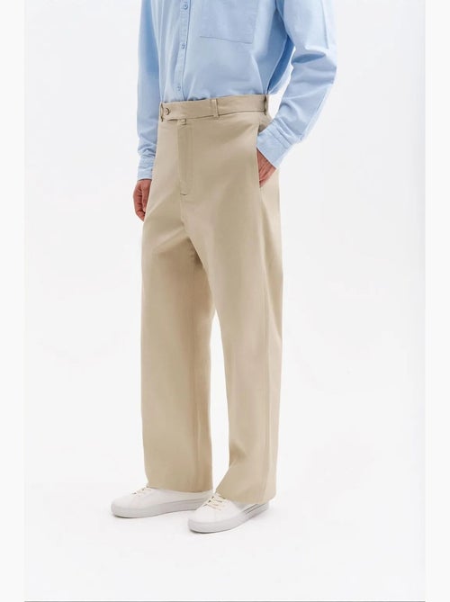 Pantalones de traje de hombre de algodón y lycra giesto - Kiabi Pantalones de traje de hombre de algodón y lycra giesto - Kiabi