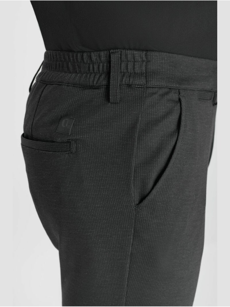 Pantalones de traje elmo Negro - Kiabi
