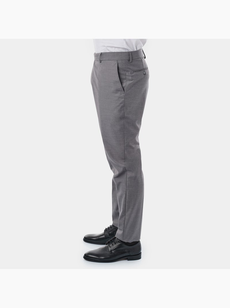Pantalones de traje Gris - Kiabi