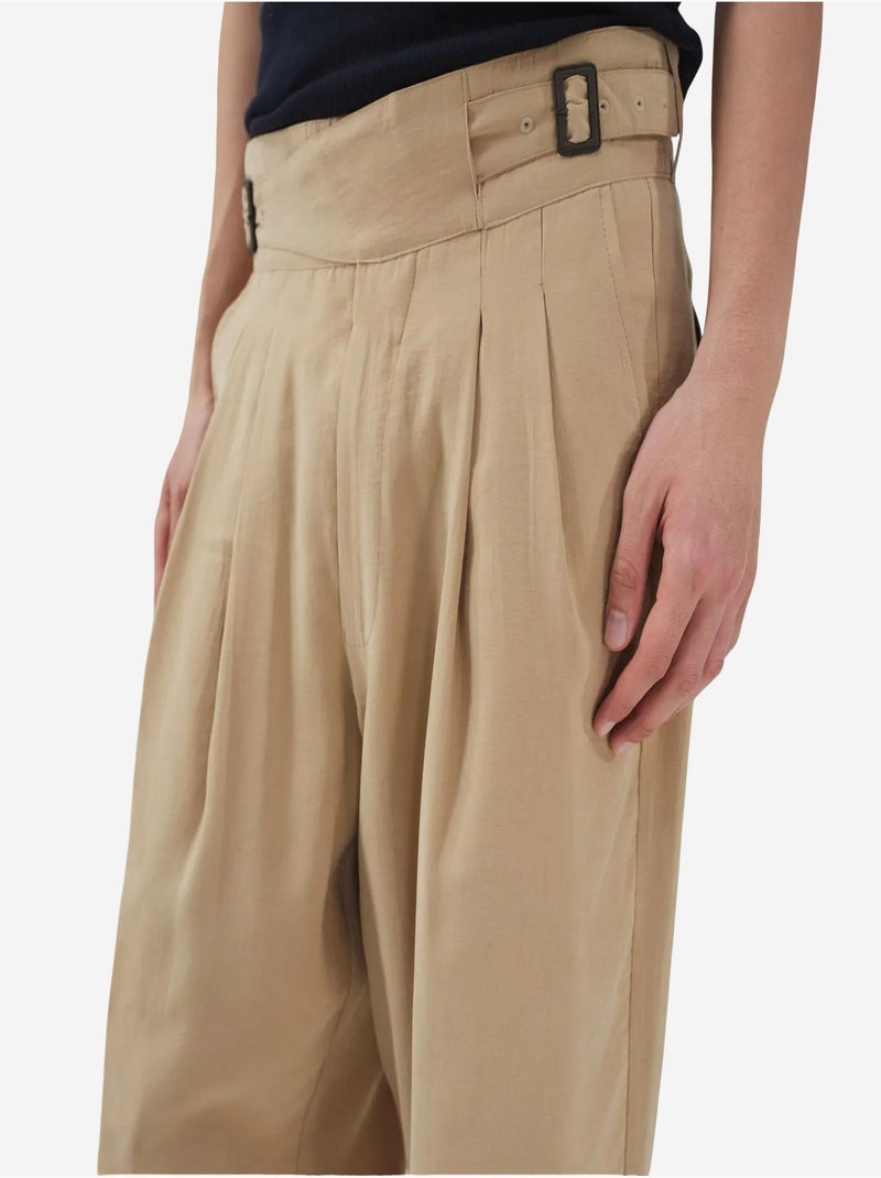 Pantalones de traje para hombre giesto Beige arcilla - Kiabi