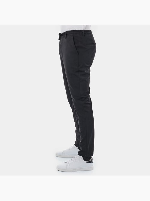 Pantalones de vestir con cordón ajustable moderno - Kiabi Pantalones de vestir con cordón ajustable moderno - Kiabi
