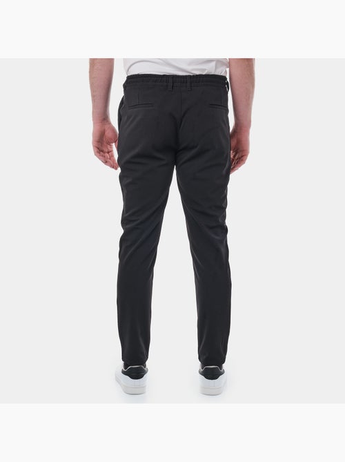 Pantalones de vestir con cordón ajustable moderno - Kiabi Pantalones de vestir con cordón ajustable moderno - Kiabi