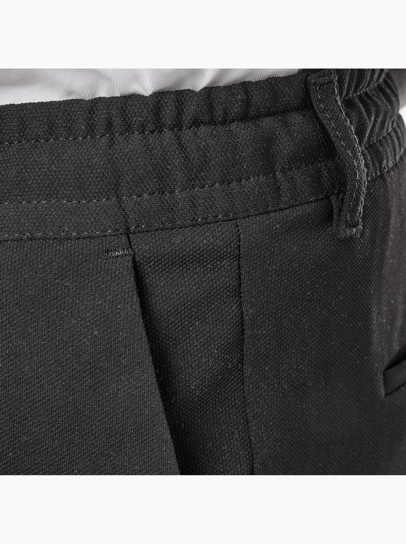 Pantalones de vestir con cordón ajustable moderno Negro - Kiabi