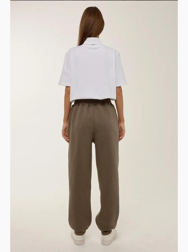 Pantalones deportivos básicos con cintura elástica hiccup Gris - Kiabi